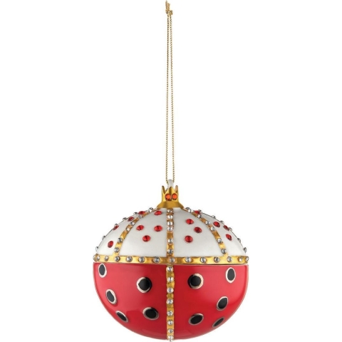 Alessi Re Coccinello Roodtbal Ornament