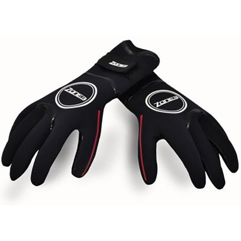 Zone3 Neopreen zwemhandschoenen reflecterend zilver S