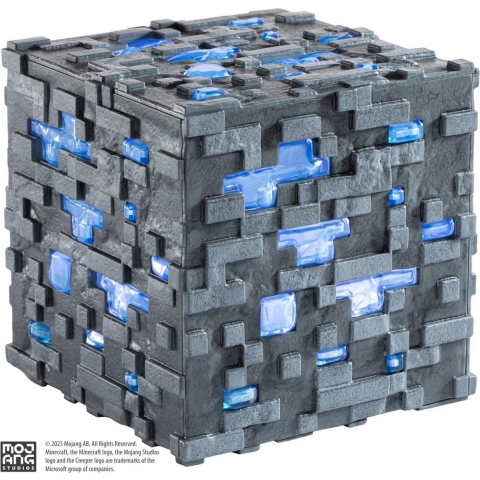 Noble Minecraft Diamond Ore Lamp