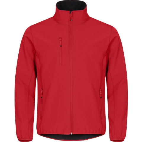 Clique 020910 Basic Softshell Jacket - Rood - XXL