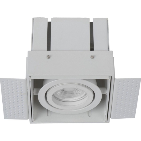 Lucide Trimless 1 Spot Inbouw Medium Wit