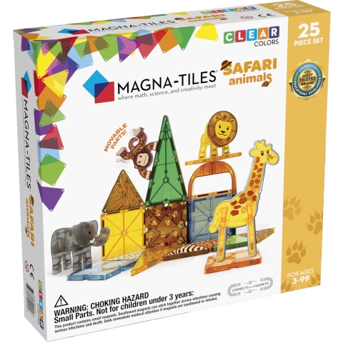 Magna-Tiles Safari Animals 25 stuks