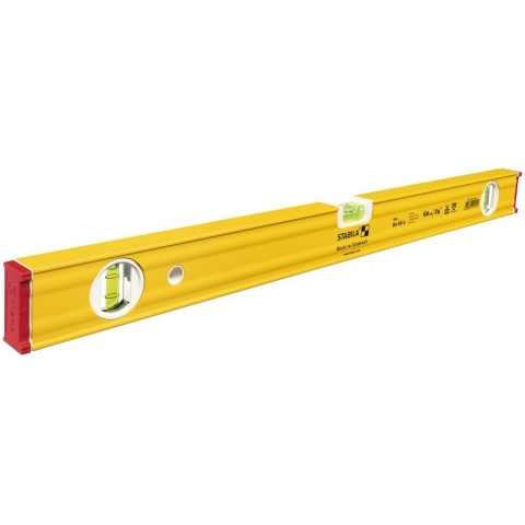 Stabila Waterpas | 80 cm | aluminium geel | ± 0,5 mm/m | 1 stuk - 19171 - 19171