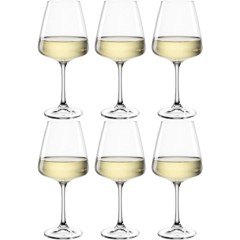 Leonardo Witte Wijnglazen Paladino - 540 ml - 6 stuks