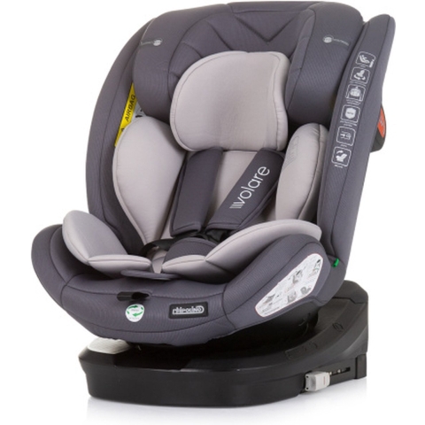 Chipolino Volare Autostoel i Size 40 150 cm Isofix 360° Granite