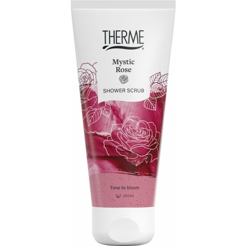 6x Therme Shower Scrub Mystic Rose 200 ml