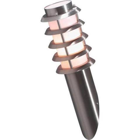 Konstsmide Trento 7560-000 Buitenlamp (wand) Spaarlamp, LED E27 11 W RVS