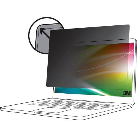 3M 7100288104 Privacyfolie Beeldverhouding: 16:10 Geschikt voor model: Apple MacBook Air 13 inch (2018)
