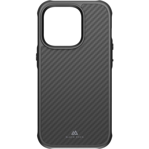 Black Rock Robust Carbon Cover Voor Apple IPhone 14 Pro Zwart