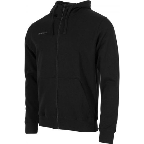 Stanno 465005K Base Hooded Full Zip Sweat Top Kids - Black - 152