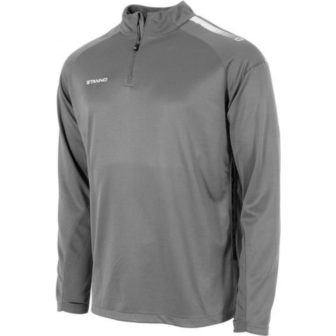 Stanno 408026K First Quarter Zip Top Kids - Grey-Black - 128