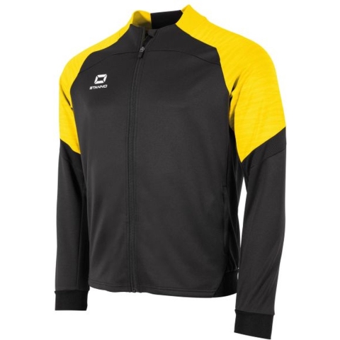 Stanno 408037 Bolt Full Zip Top - Black-Yellow - 2XL