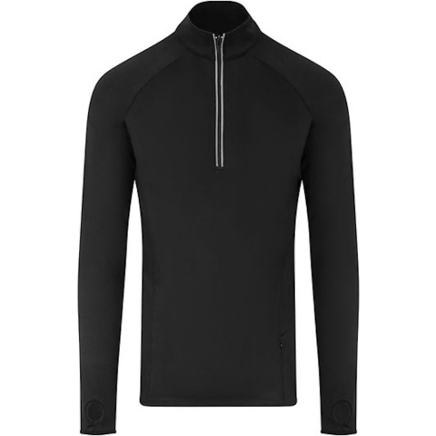 Just Cool JC030 Cool-Flex 1/2 Zip Top - Jet Black - M