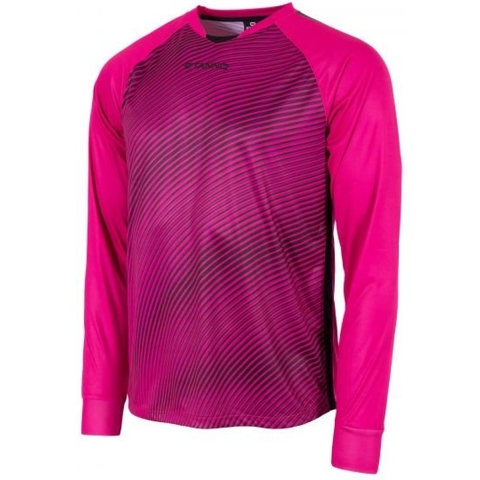 Stanno 415004 Vortex Keeper Shirt Long Sleeve - Magenta-Black - L