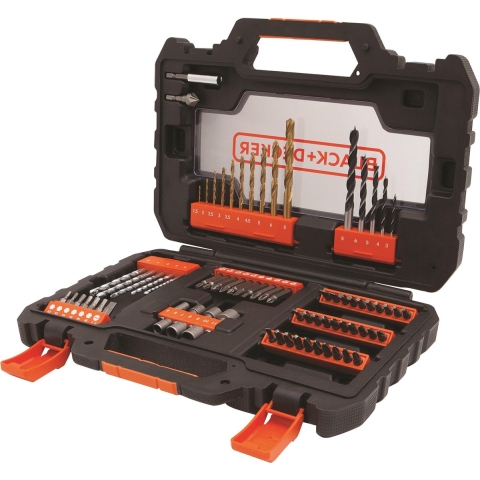 Black&Decker A7231-XJ Koffer met 76 Delig Schroef en Boren Accessoires Set