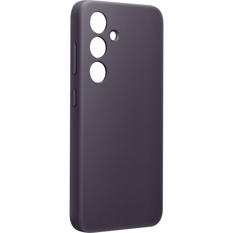 Samsung Galaxy S24 Vegan Leather Case Donkerpaars
