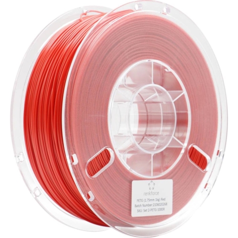 Renkforce RF-4738596 Filament PETG 1.75 mm 1000 g Rood 1 stuk(s)