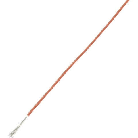 TRU COMPONENTS 1567230 Draad LiY 1 x 0.50 mm² Rood 100 m