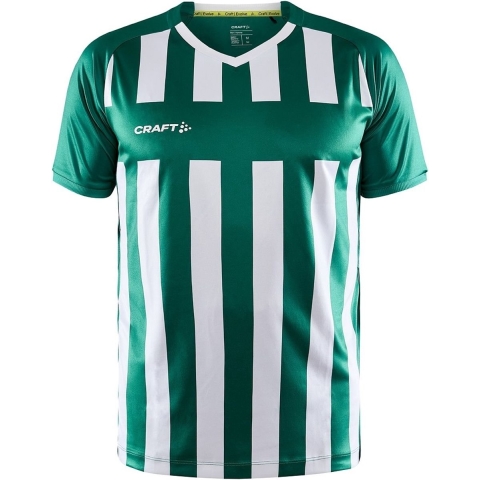 Craft 1910175 Progress 2.0 Stripe Men - Team Green/White - XXL