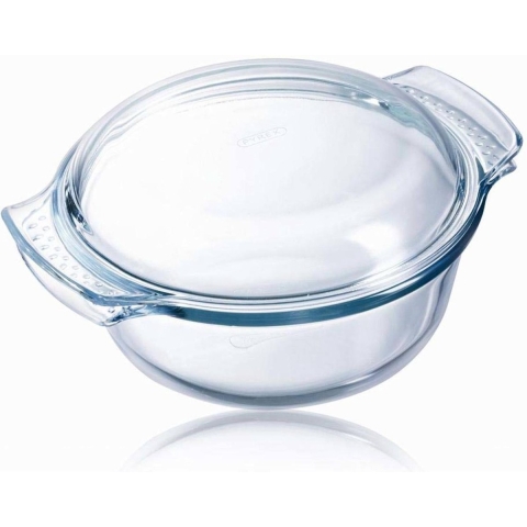 Pyrex Ovenschaal met deksel - Classic - ø 27 cm / 3.5 liter + 1.4 liter