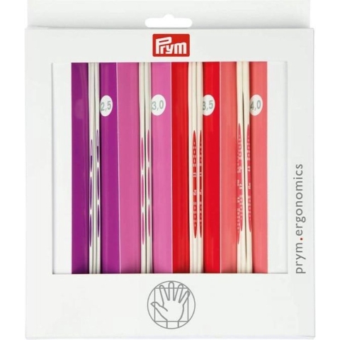 Prym Kousenbreinaaldenset Ergonomisch 20 cm 2,50 - 4,00 mm