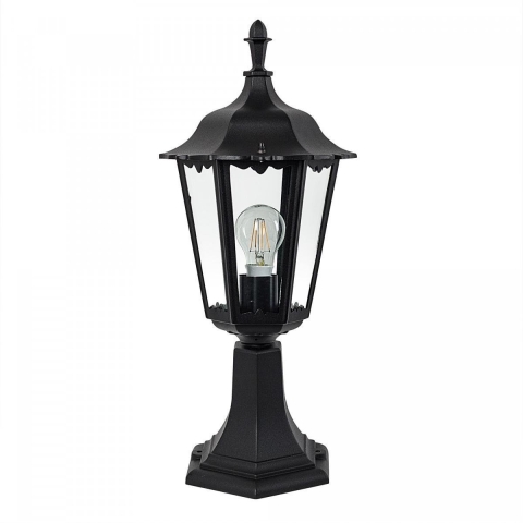 Ancona sokkel zwart - Ks verlichting