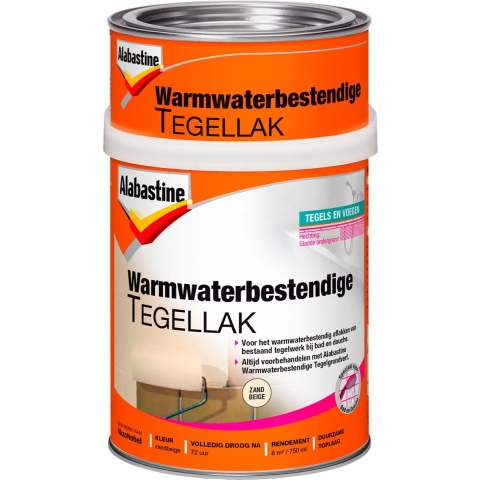 Ww.best tegellak zandbeige 750 ml - Alabastine