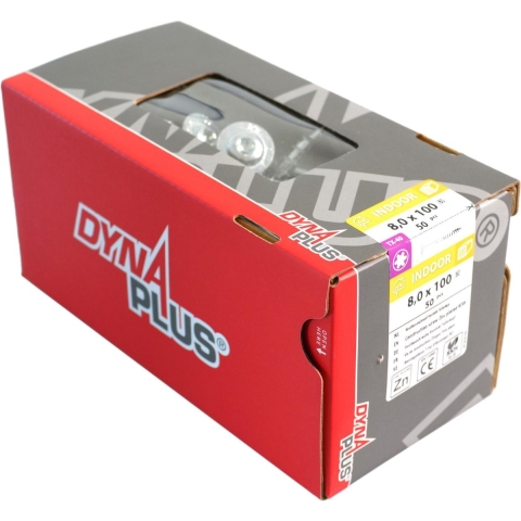 Dynaplus houtbouwschroef verzinkt TK TX 40 8.0x140/60 - Eurofix