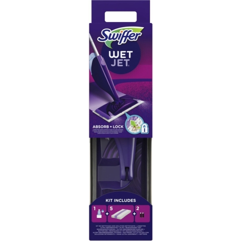Swiffer Wetjet Stof-Wis Systeem Paars