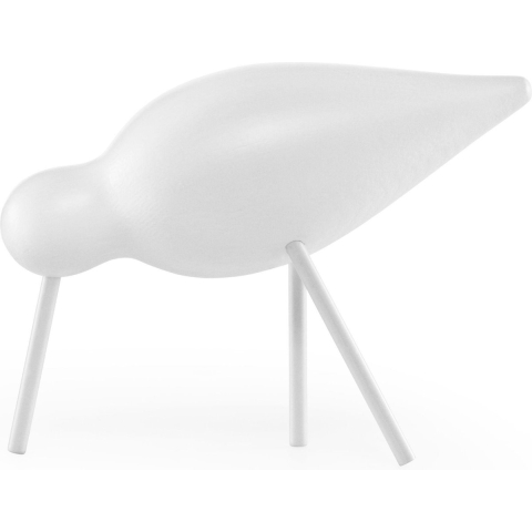 Normann Copenhagen Shorebird Vogel Decoratiemedium White/white