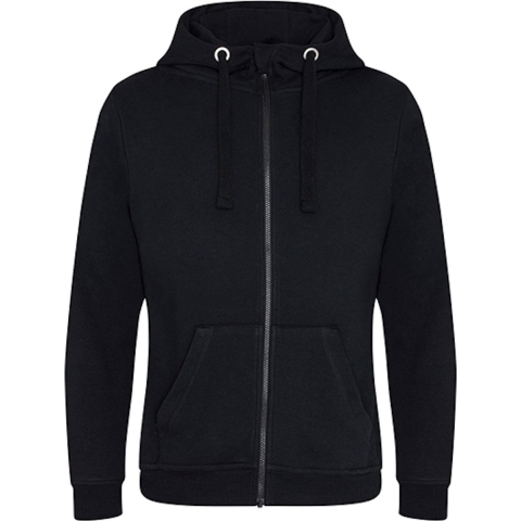 Just Cool JH150 Graduate Heavyweight Zoodie - Jet Black - S