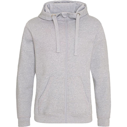 Just Cool JH150 Graduate Heavyweight Zoodie - Heather Grey - L