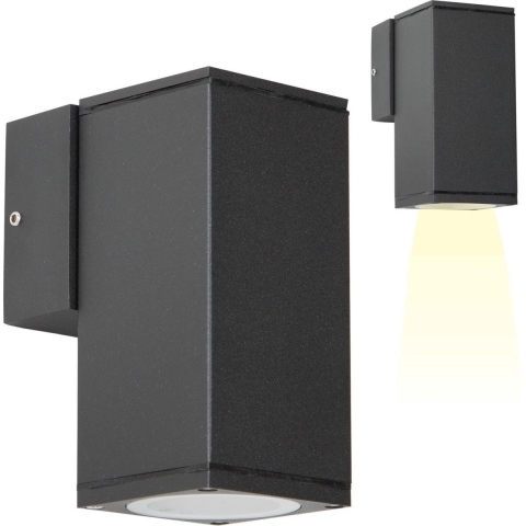Buitenlamp kelvin down zwart - Ks verlichting