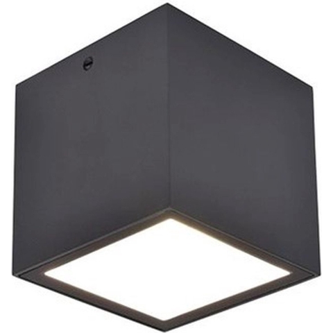 Lutec 6389101118 GEMINI Buitenplafondlamp LED LED 7.00 W Antraciet