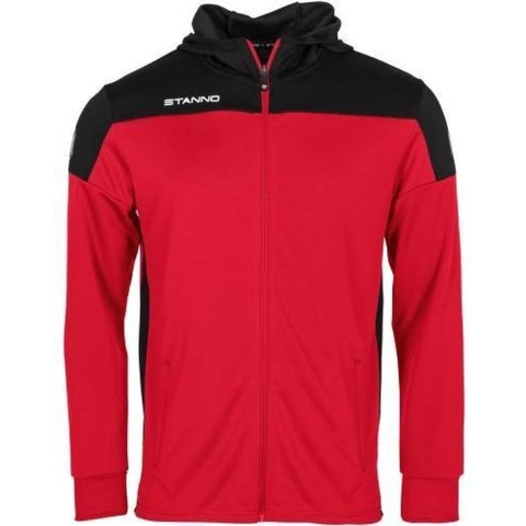 Stanno 408014K Pride Full Zip Hooded Kids - Red-Black - 140