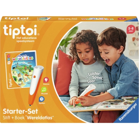 Ravensburger Tiptoi Starterset Mijn Grote Wereldatlas