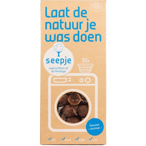 6x Seepje Superschillen wasmiddel Gewoon neutraal 30 Wasbeurten 150 gr