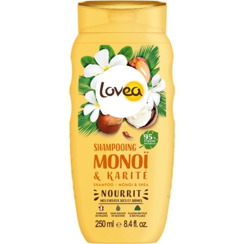 6x Lovea Monoï&Shea Shampoo 250 ml
