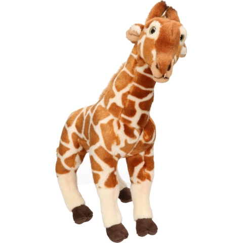 Pluche giraffe knuffel 41 cm speelgoed -
