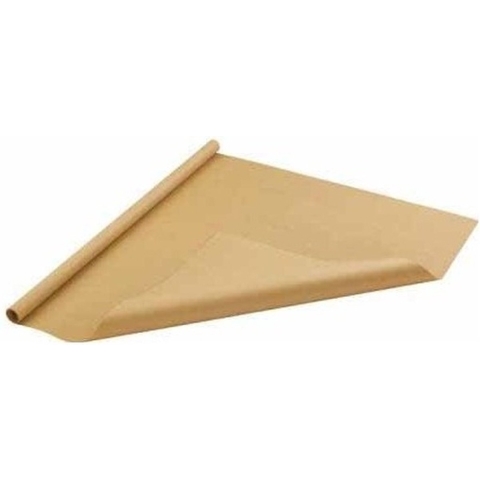 10x Inpakpapier/cadeaupapier bruin 500 x 70 cm op rol -