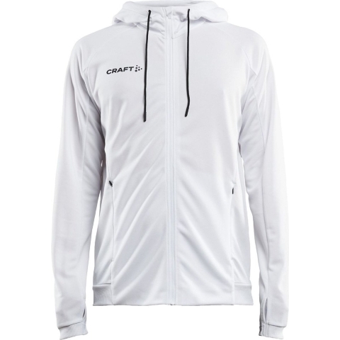 Craft 1910159 Evolve Hood Jacket Jr - White - 122/128