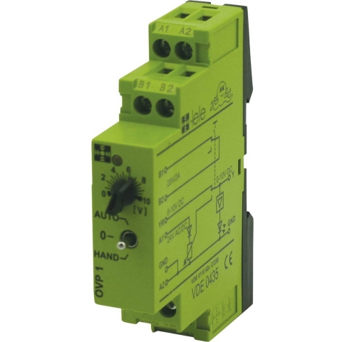 tele OVP1 24 V/AC/DC 0 - 10 V Koppelrelais 24 V/DC, 24 V/AC 1 stuk(s)