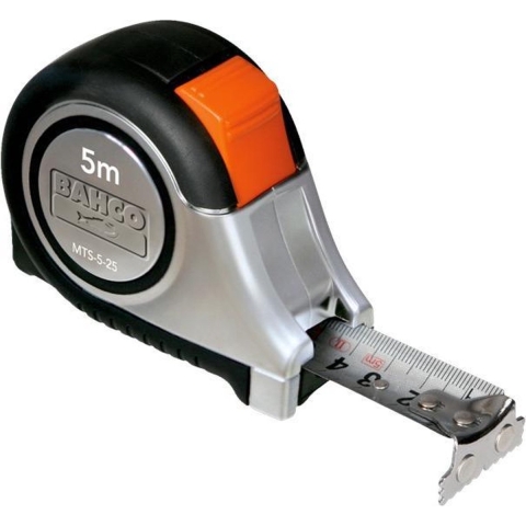 Bahco rolbandmaat 8m 25mm rvs | MTS-8-25 - MTS-8-25