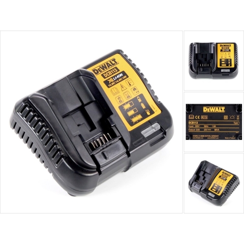 DeWALT DCB113 10.8V - 18V Li-Ion Accu Oplader
