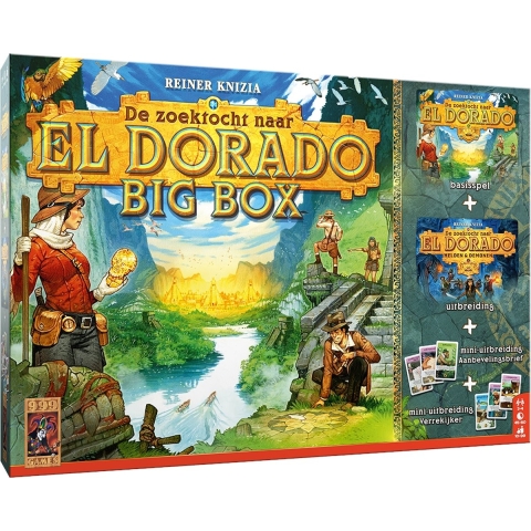 De Zoektocht naar El Dorado: Big Box - Bordspel