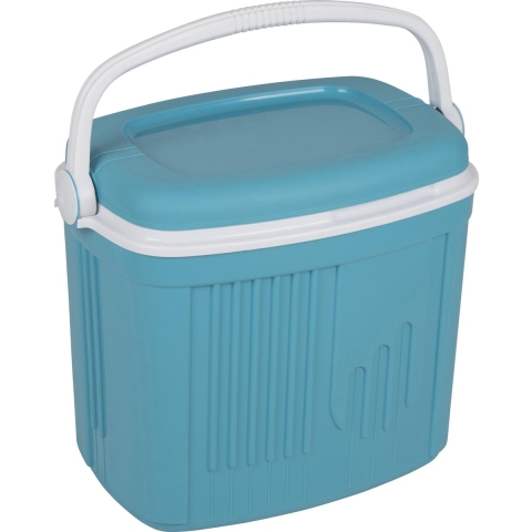 Iceberg koelbox - 32 liter - kunststof - blauw - 47 x 33 x 42 cm -
