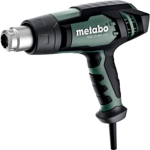 Metabo HGE 23-650 LCD Heteluchtpistool Incl. Accessoires In MetaboBox - 2300W