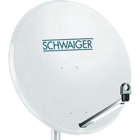 Schwaiger SPI996.0 Satellietschotel 80 cm Reflectormateriaal: Staal Lichtgrijs