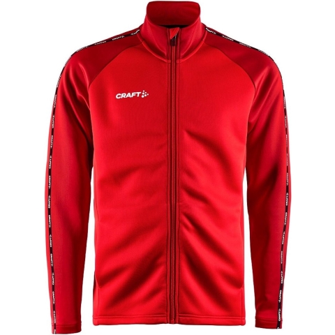 Craft 1912728 Squad 2.0 Full Zip M - Bright Red/Express - XXL