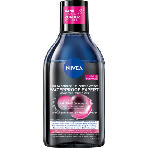 6x Nivea 0% Residu Micellair Water Waterproof 400 ml